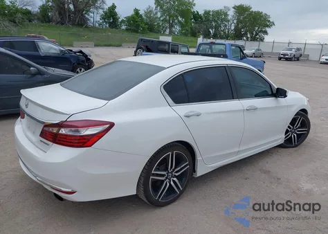 2016 Honda Accord Sport z USA, uszkodzony, nr VIN 1HGCR2F64GA015830